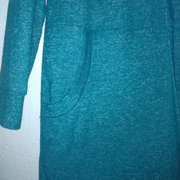 It's Our Time Long Hooded Cardigan With Pockets - Picture 5 of 8